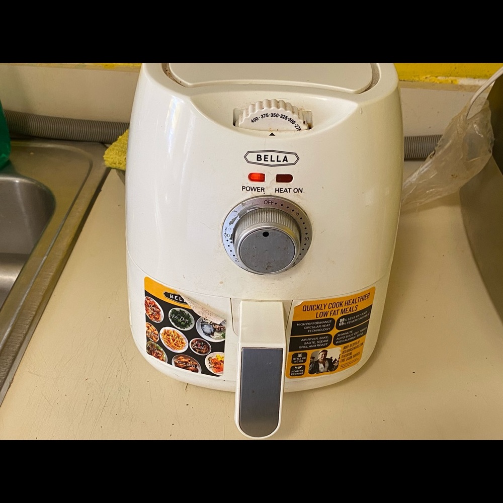 Bella 1.2 qt. Electric Air Convection Fry